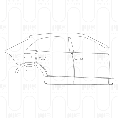 Pre-Cut PPF Audi Q8 RS 2026