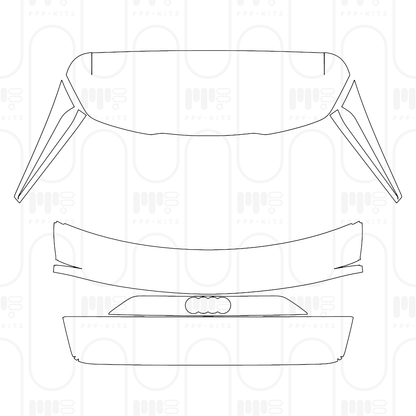 Pre-Cut PPF Audi Q8 RS 2026