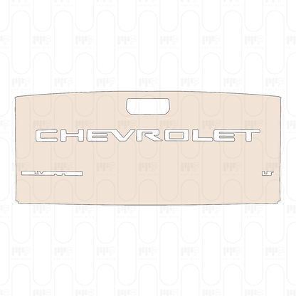 PPF precortado Chevrolet Silverado 1500 LT 2026
