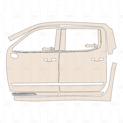 PPF precortado Chevrolet Silverado 1500 High Country 2026