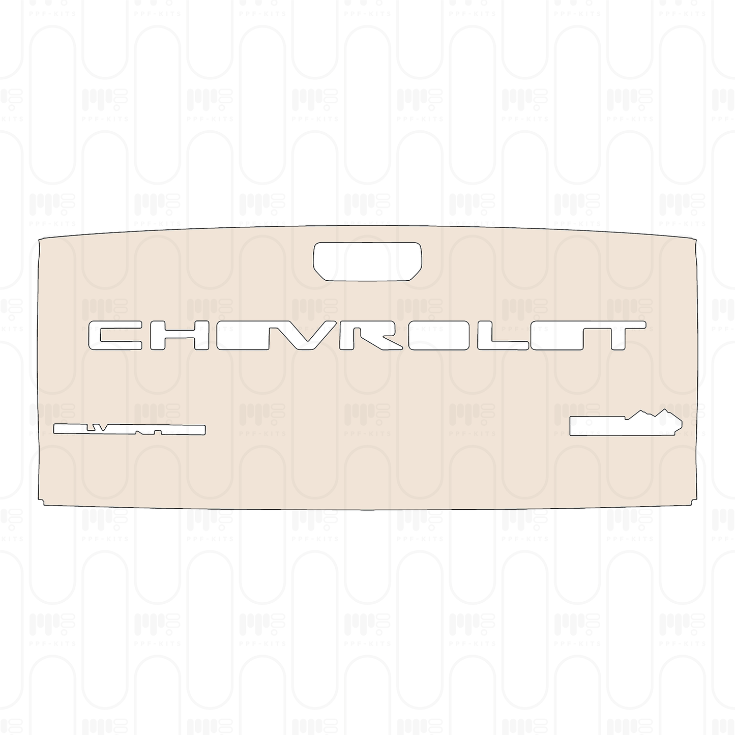 PPF precortado Chevrolet Silverado 1500 High Country 2026
