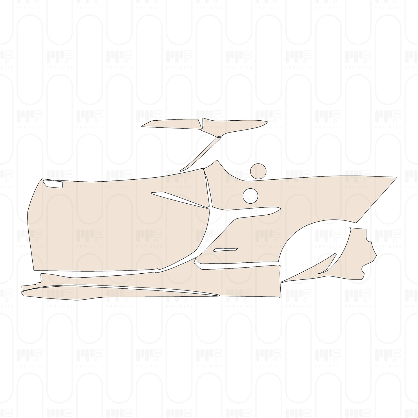 PPF precortado Chevrolet Corvette E-Ray Coupe 2026