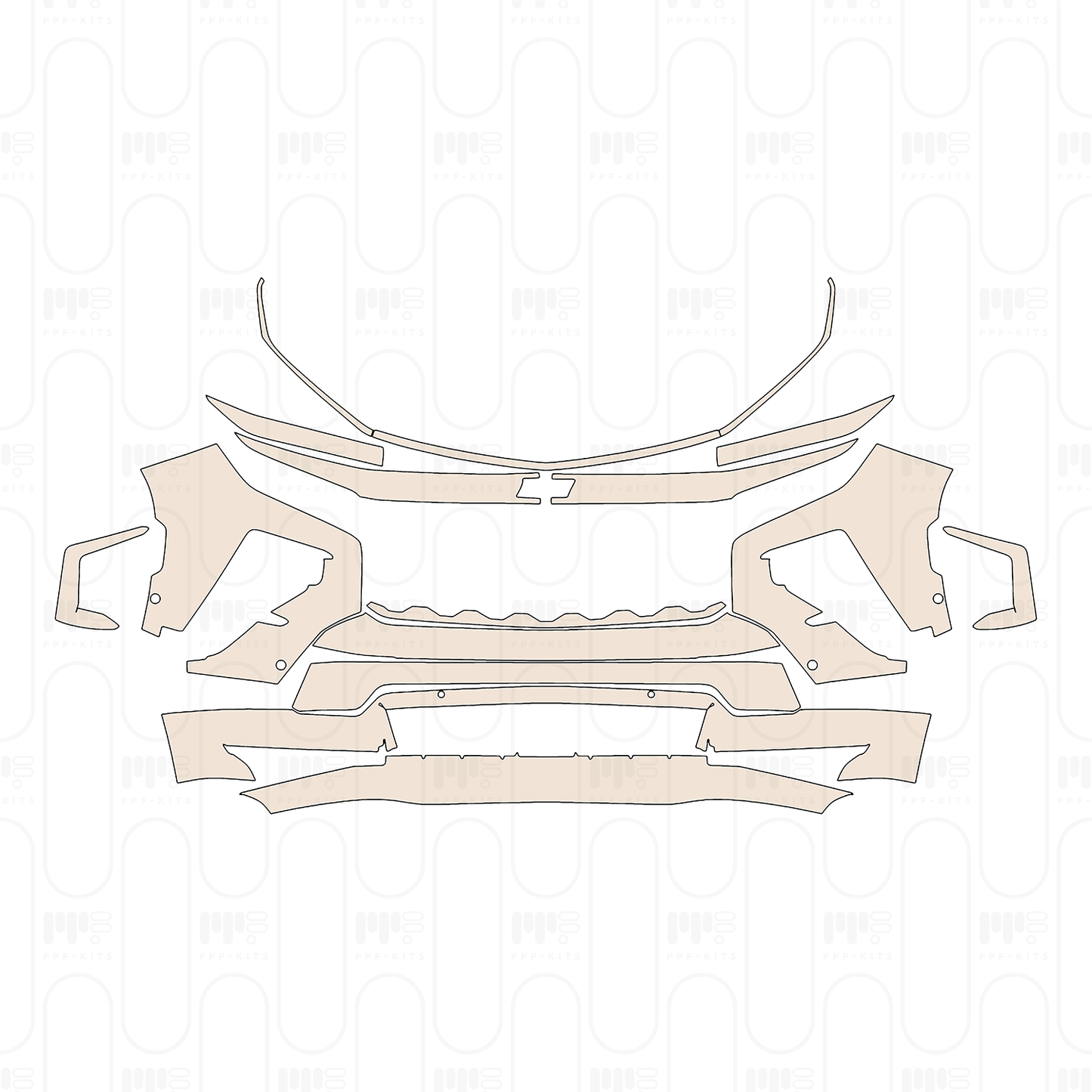 PPF precortado Chevrolet Traverse RS 2026