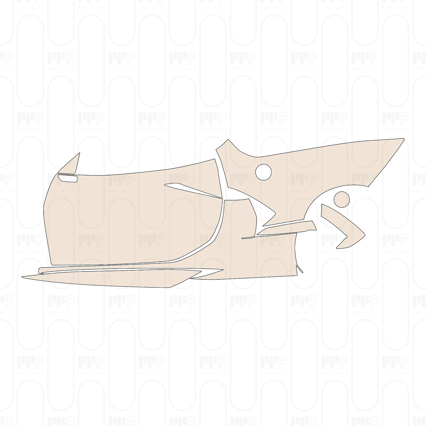 Pre-Cut PPF Chevrolet Corvette Stingray Convertible 2026