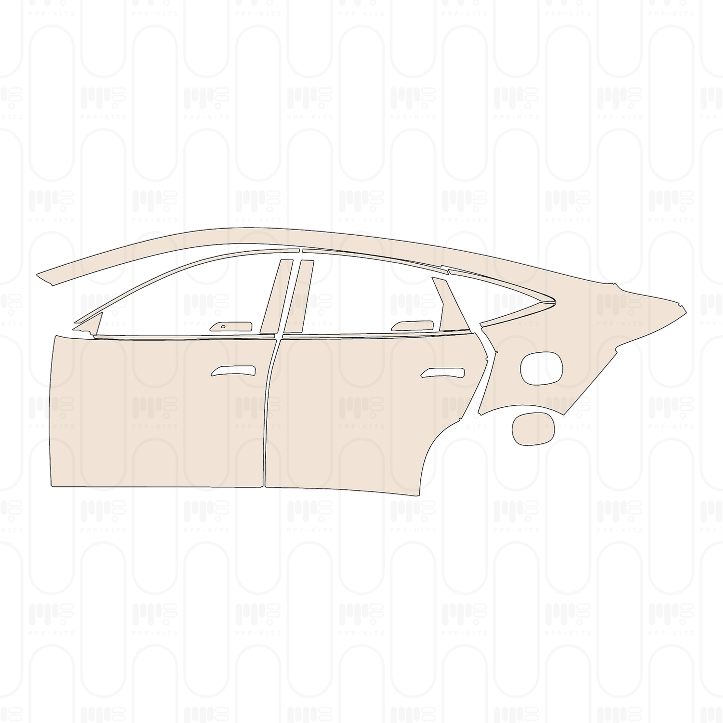 PPF precortado BYD Seal 06 DM-i Intelligent driving version 2026