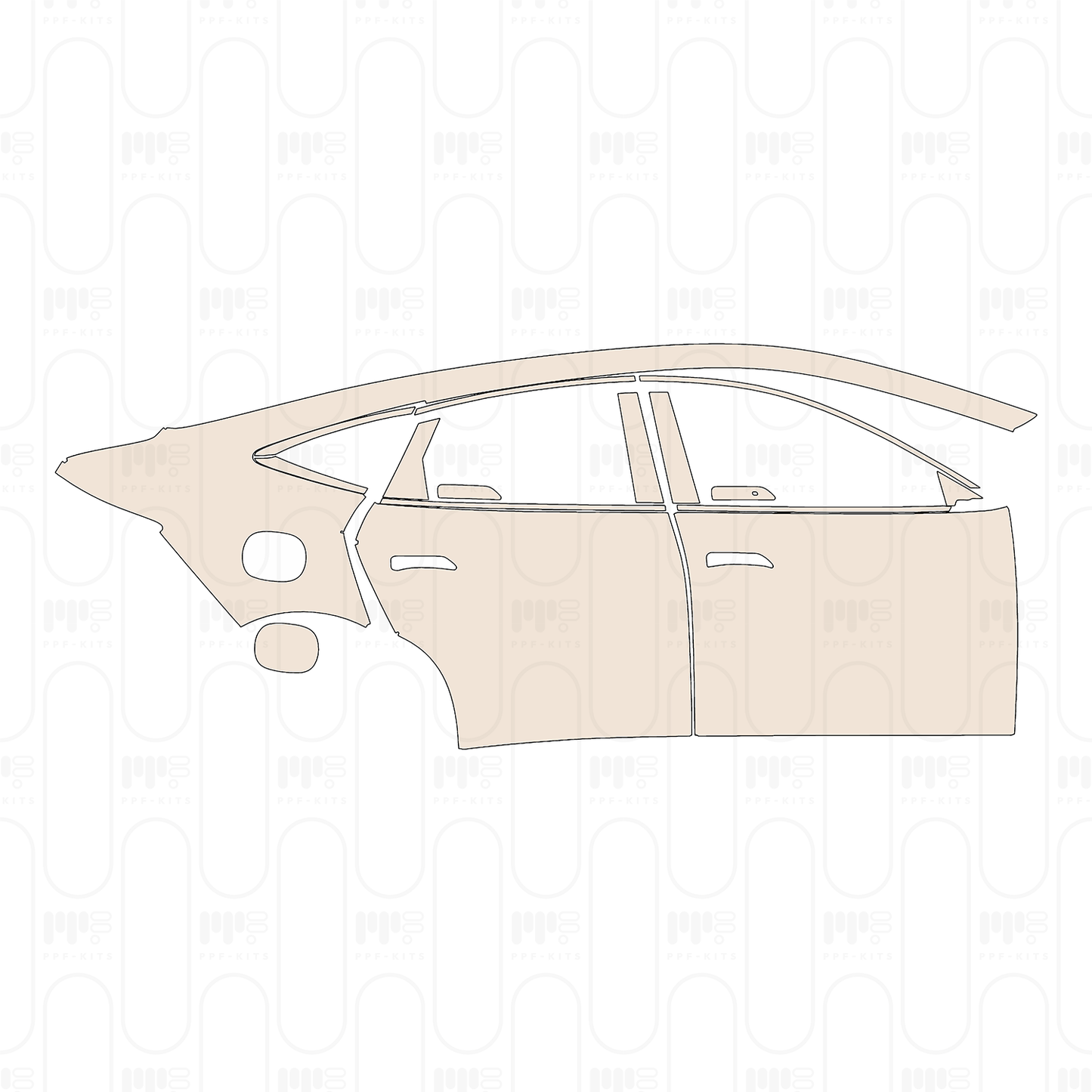 PPF precortado BYD Seal 06 DM-i Intelligent driving version 2026
