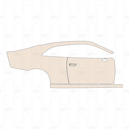 PPF precortado Dodge Charger Daytona 2-Door RT 2026