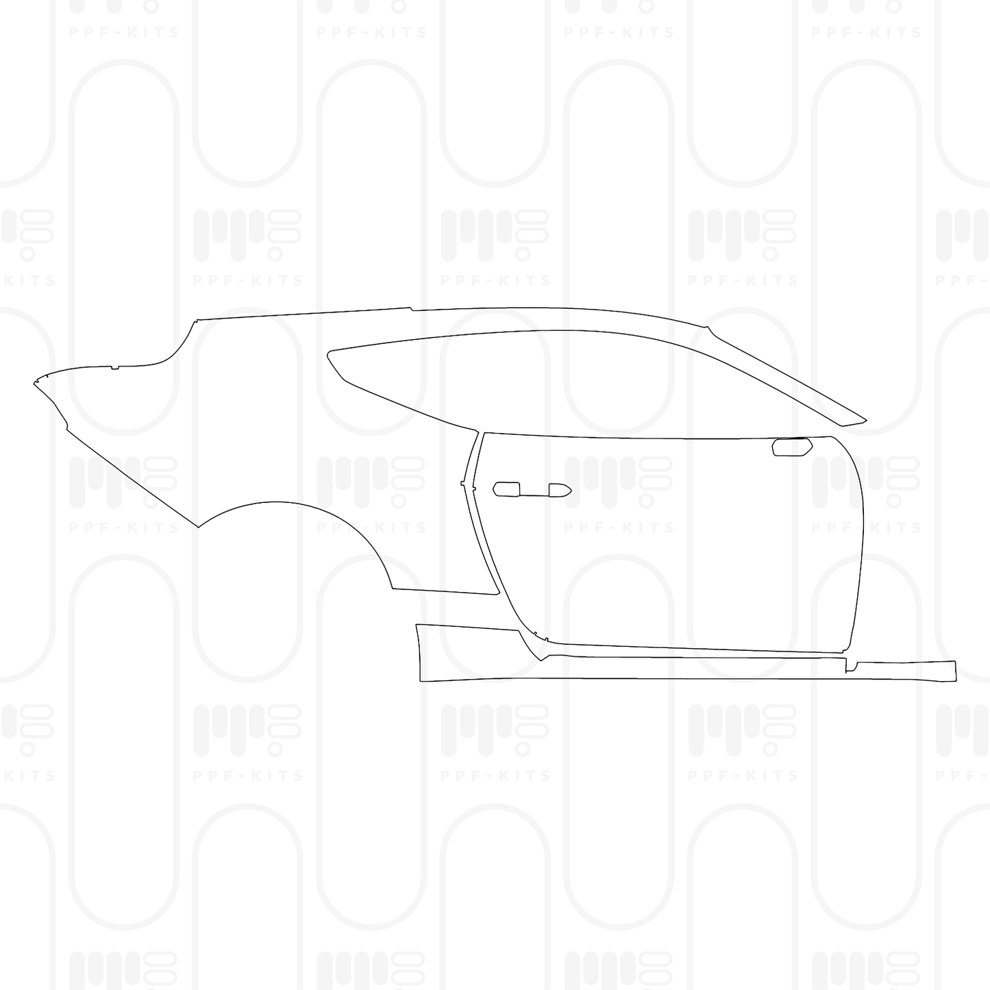Pre-Cut PPF Ford Mustang Fastback GT 2026