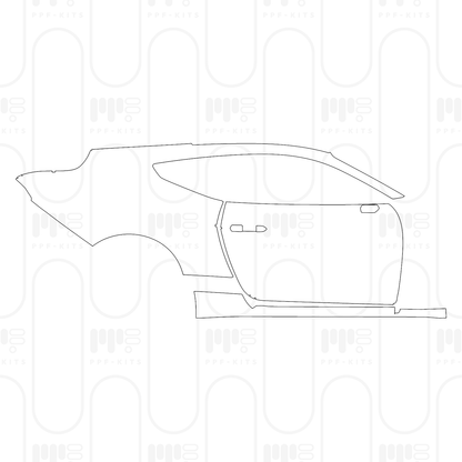 Pre-Cut PPF Ford Mustang Fastback GT 2026