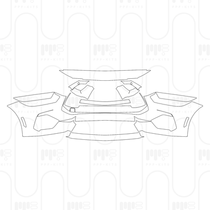 Pre-Cut PPF Ford Mustang Fastback GT 2026