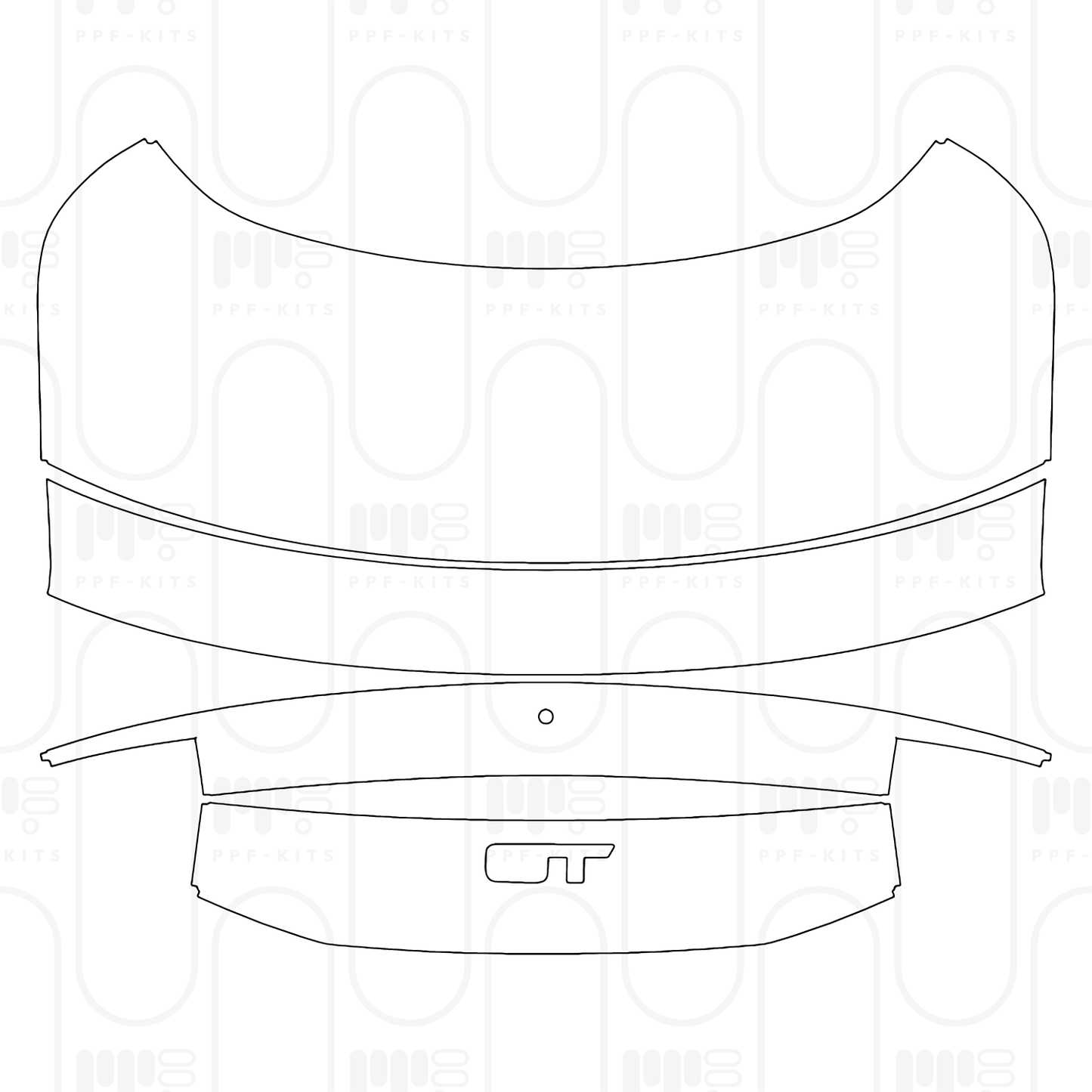 Pre-Cut PPF Ford Mustang Fastback GT 2026