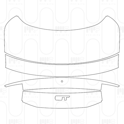 Pre-Cut PPF Ford Mustang Fastback GT 2026