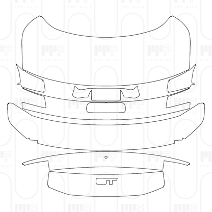 Pre-Cut PPF Ford Mustang Fastback GT 2026