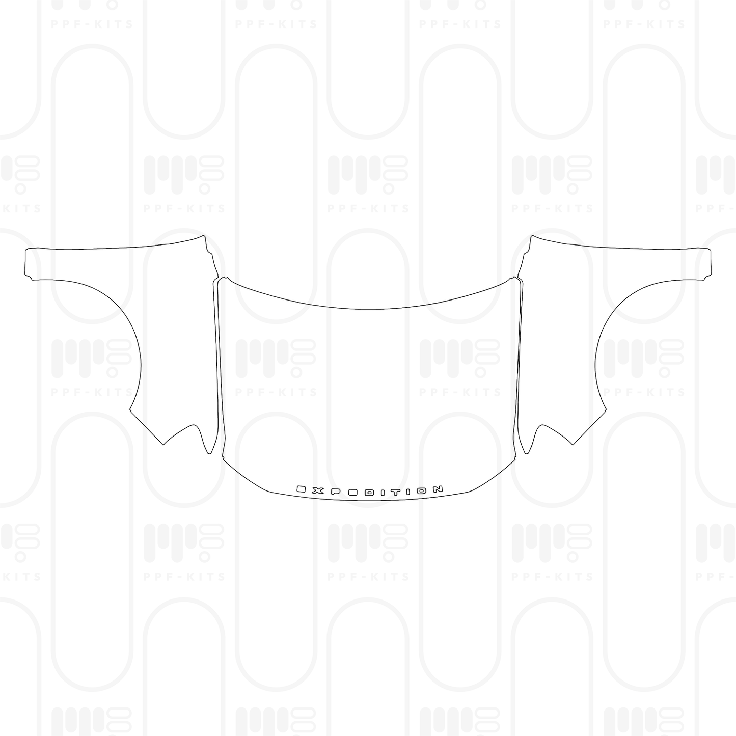 Pre-Cut PPF Ford Expedition Standard Wheelbase Tremor 2026