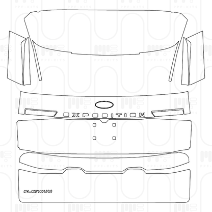 Pre-Cut PPF Ford Expedition Standard Wheelbase Tremor 2026