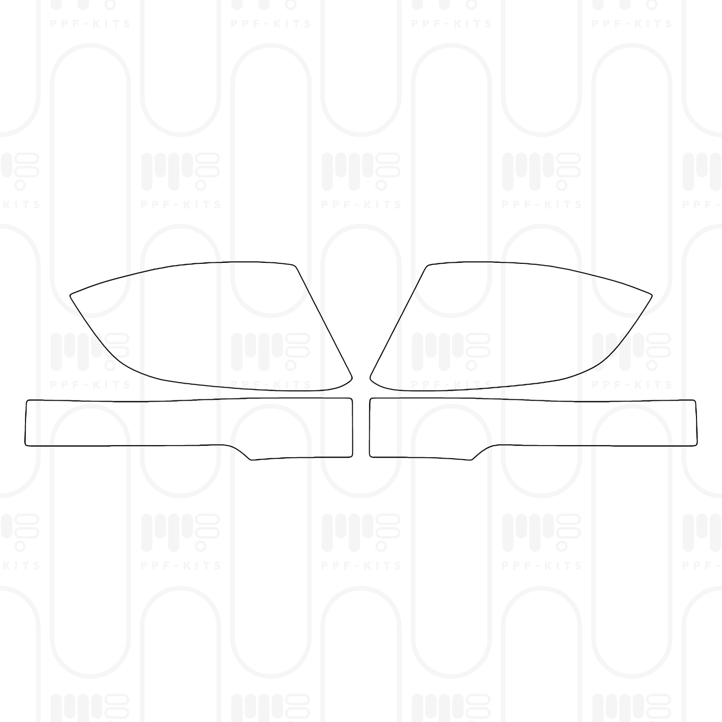 Pre-Cut PPF Ford Expedition Standard Wheelbase Tremor 2026