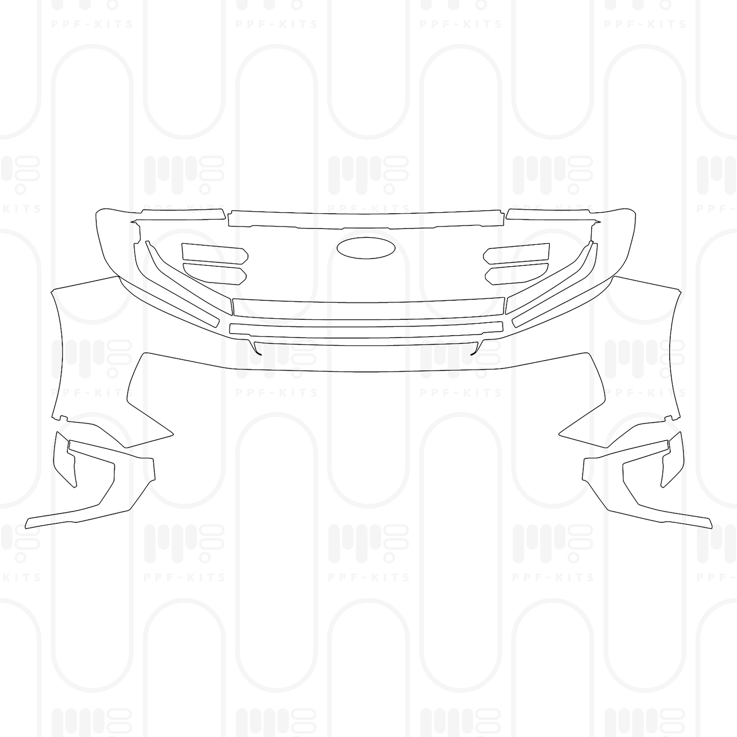 Pre-Cut PPF Ford Expedition Standard Wheelbase Tremor 2026