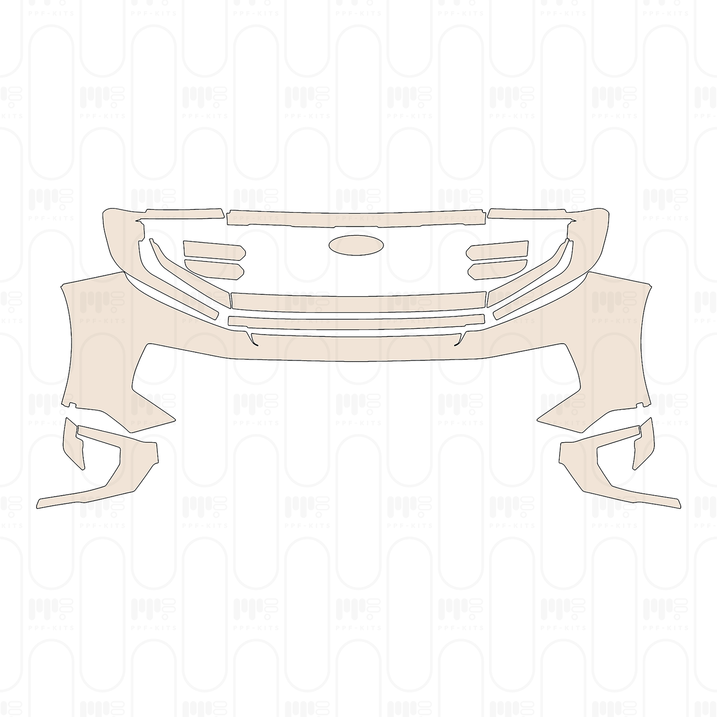 Pre-Cut PPF Ford Expedition Standard Wheelbase Tremor 2026