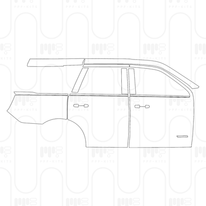 Pre-Cut PPF Ford Expedition Standard Wheelbase Tremor 2026