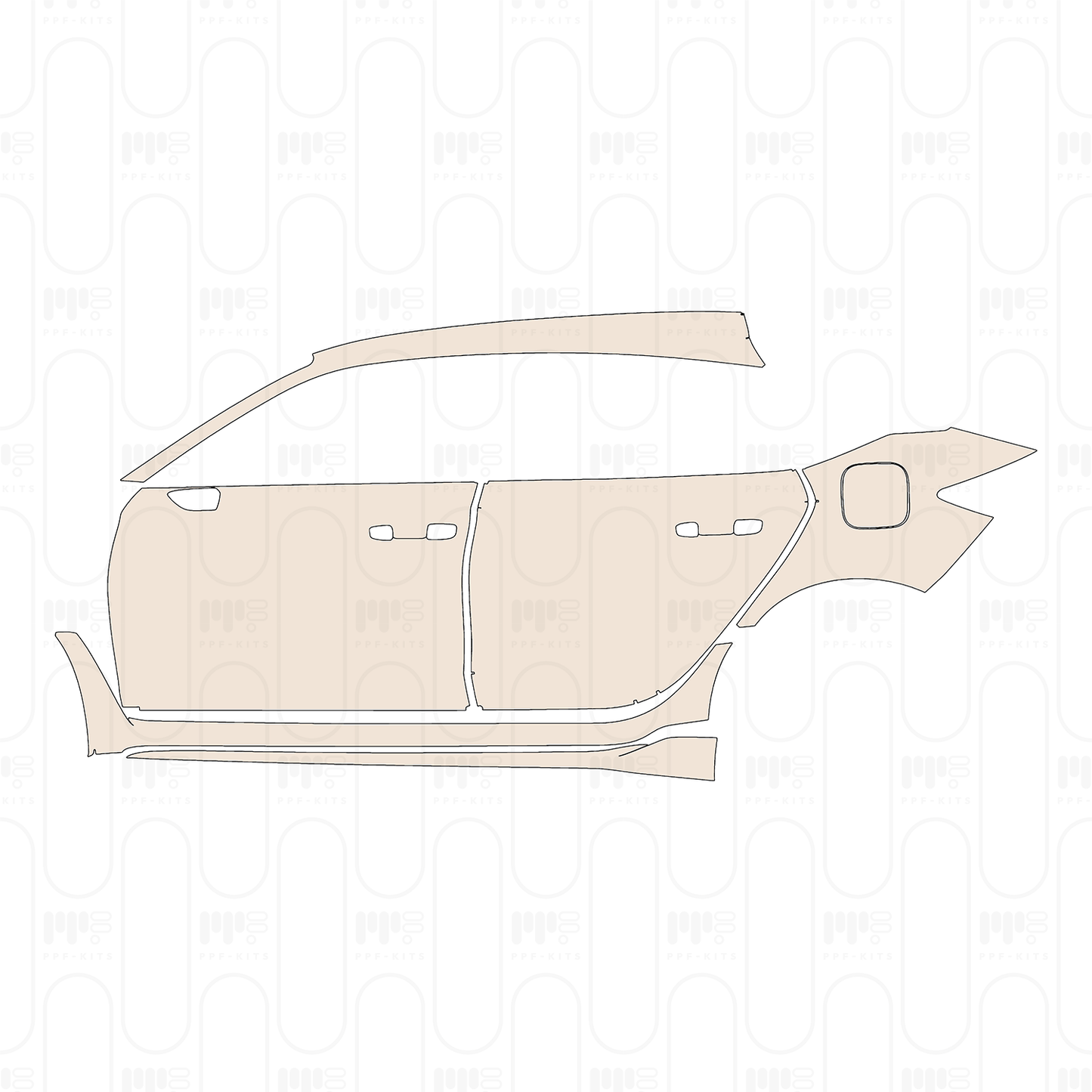 PPF precortado Honda Civic Type R 2026