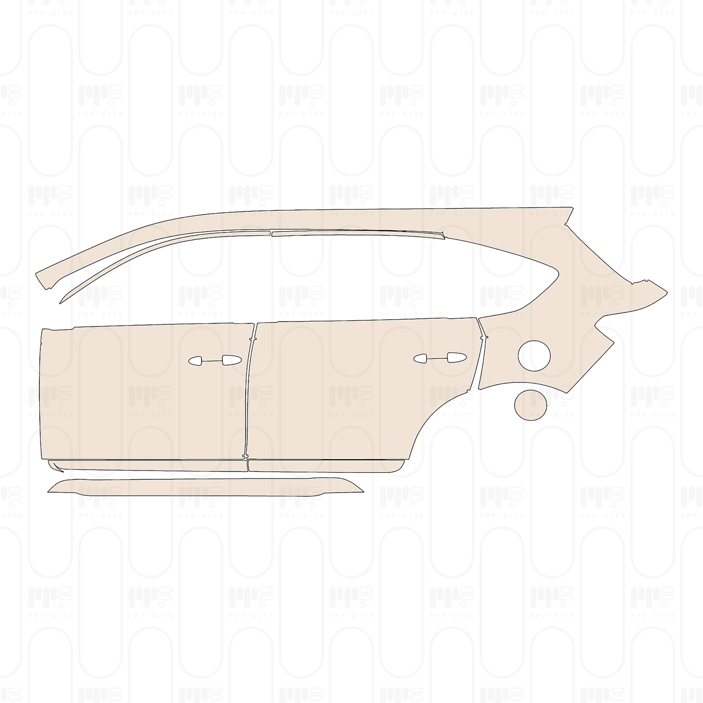 Pre-Cut PPF Honda BR-V (TH) 2026