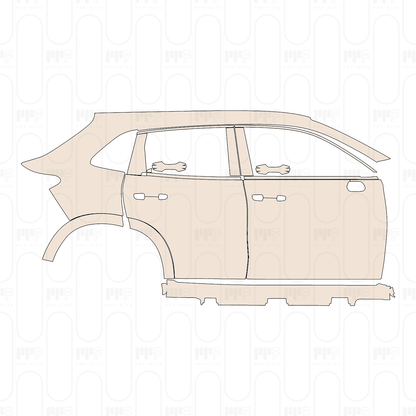 Pre-Cut PPF Honda HR-V (US) EX-L 2026
