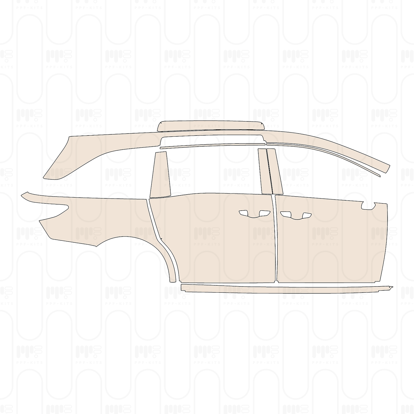 PPF precortado Honda Odyssey 2026