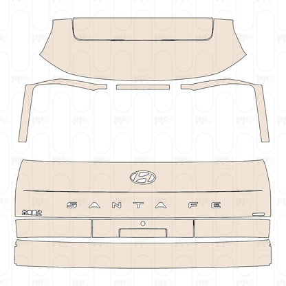 PPF precortado Hyundai Santa Fe (CN) 2026