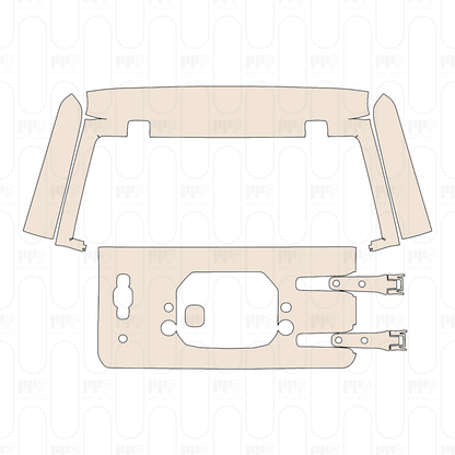 PPF precortado JEEP Wrangler 4 Door Sport 2026