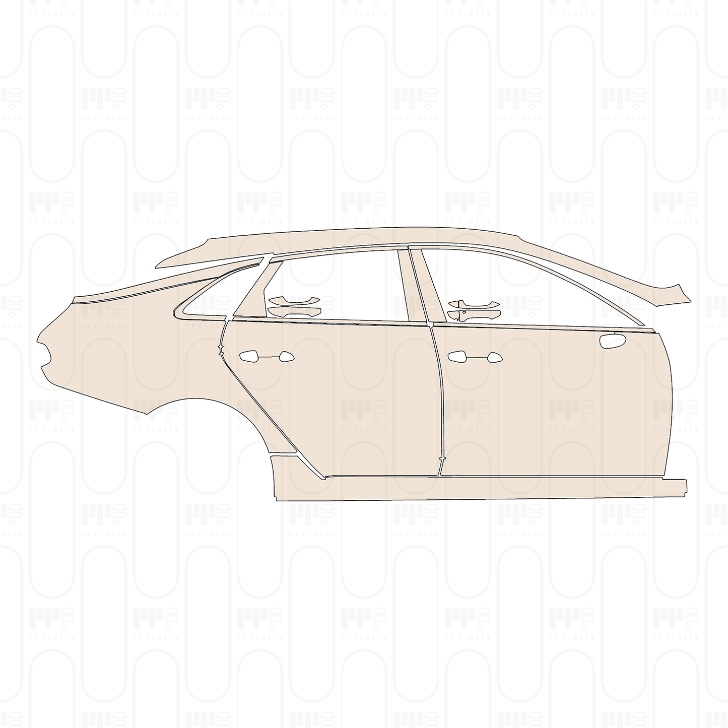 PPF precortado KIA K5 (US) GT-Line 2026