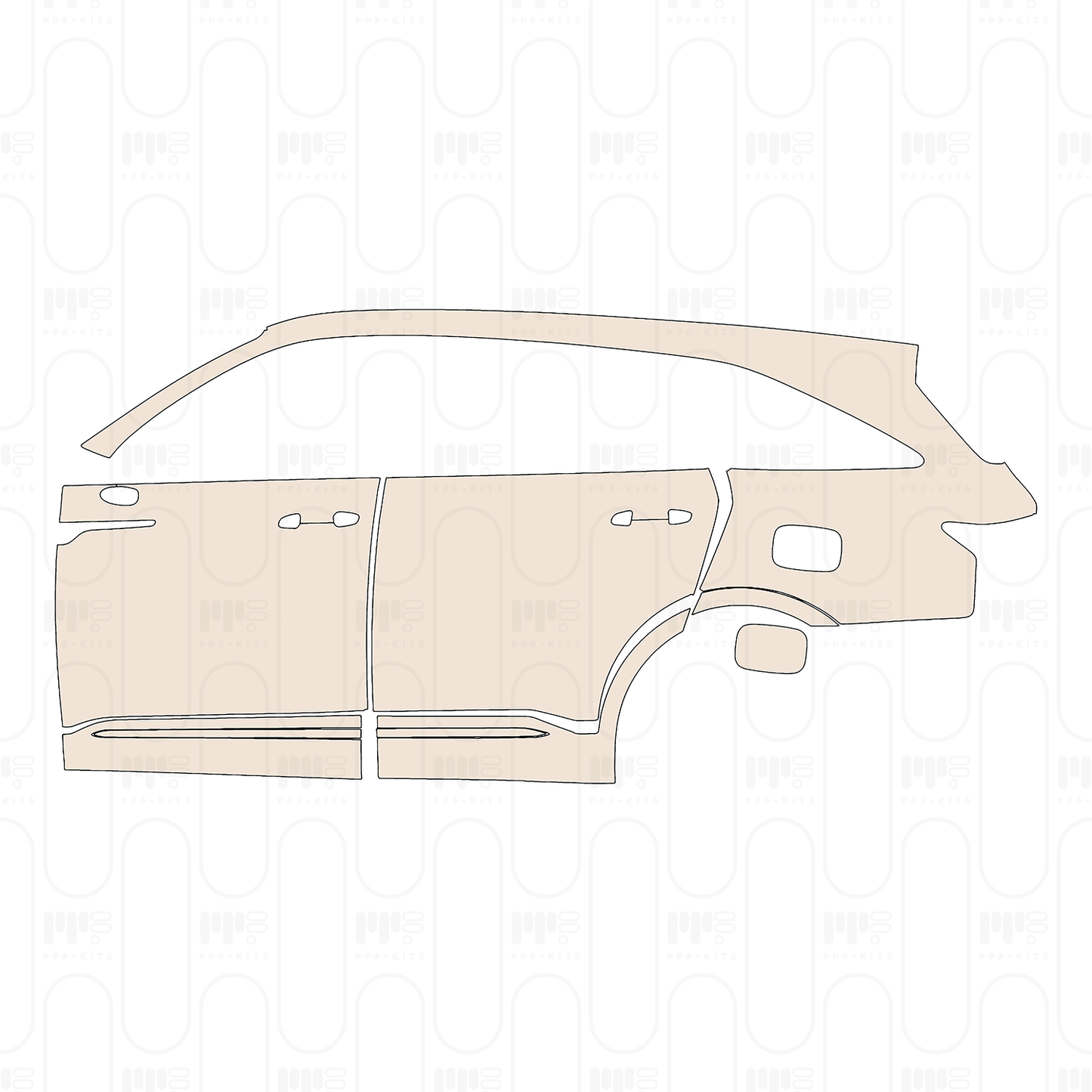 PPF precortado KIA Sorento LX 2026