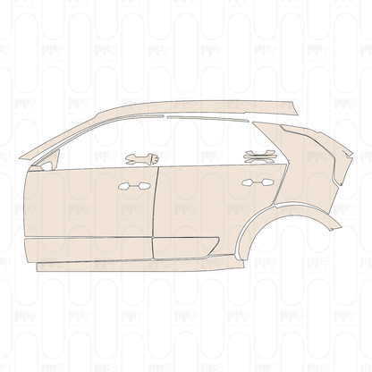 PPF precortado KIA Niro EV (US) Wave 2026