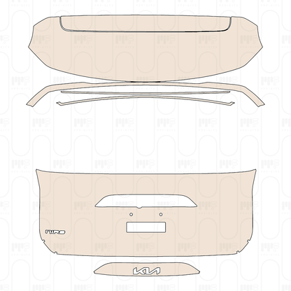 PPF precortado KIA Niro EV (US) Wave 2026