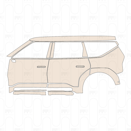 PPF precortado KIA EV9 GT-Line 2026
