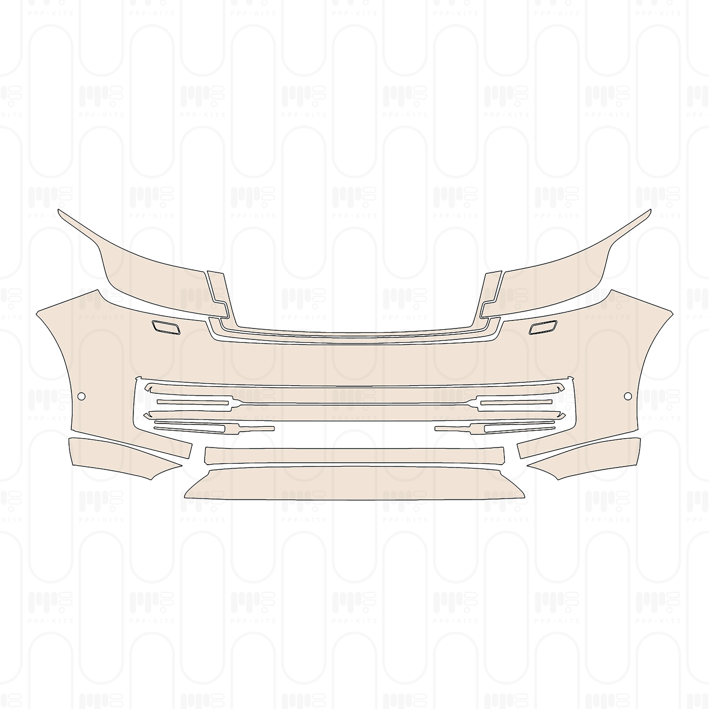 Pre-Cut PPF Land Rover Range Rover Extended Wheelbase Base 2026