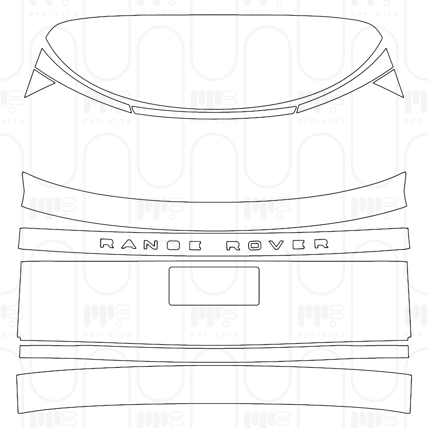 Pre-Cut PPF Land Rover Range Rover Standard Wheelbase SV 2026