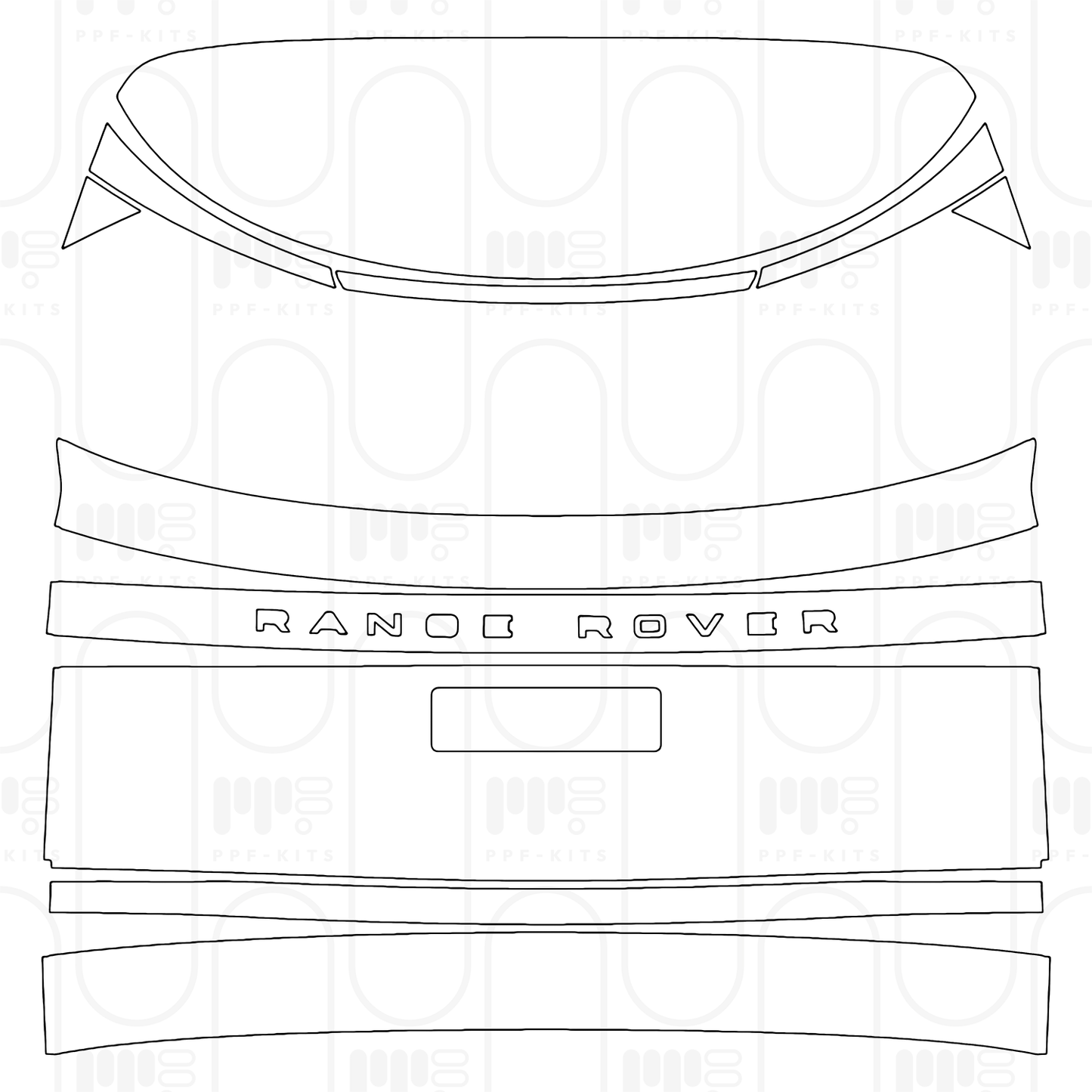 Pre-Cut PPF Land Rover Range Rover Standard Wheelbase SV 2026