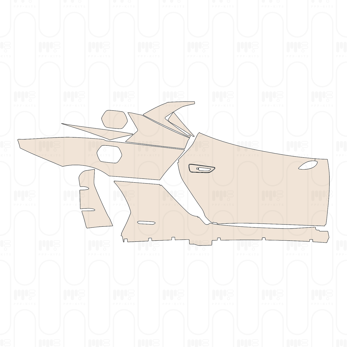 Pre-Cut PPF Lamborghini Temerario 2026