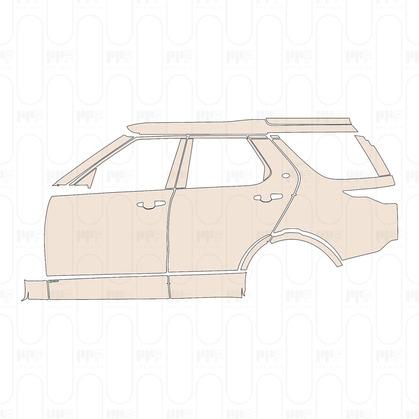 PPF precortado Land Rover Discovery 5 R-Dynamic HSE 2026