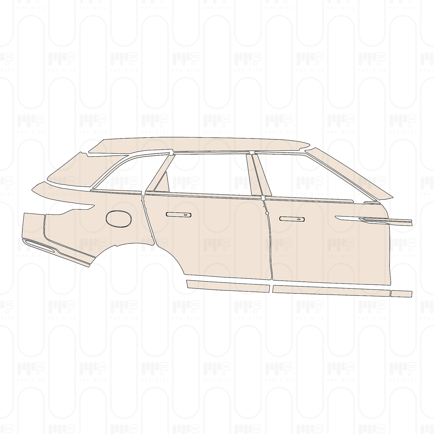 PPF precortado Land Rover Range Rover Velar S 2026