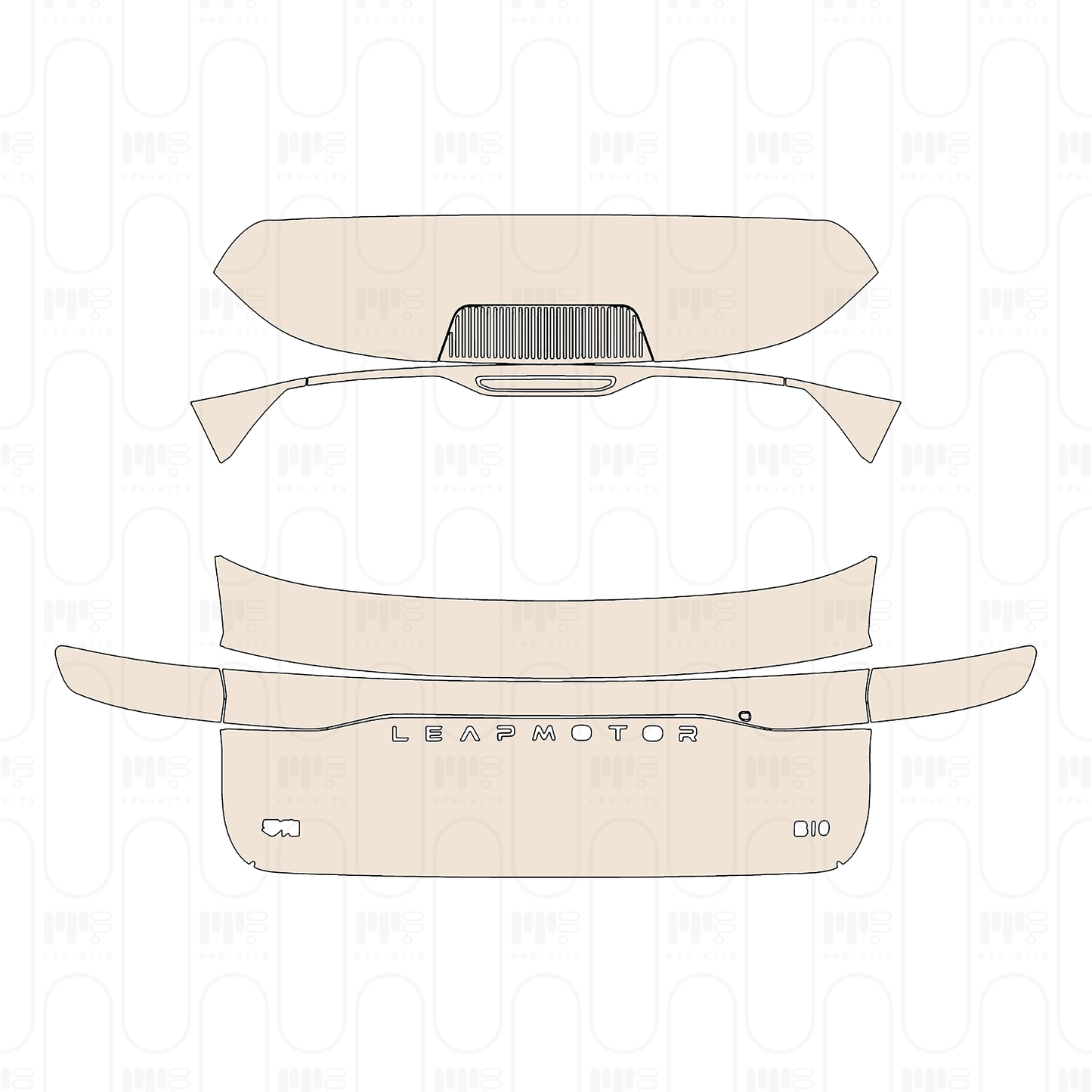 Pre-Cut PPF Leapmotor B10 2026