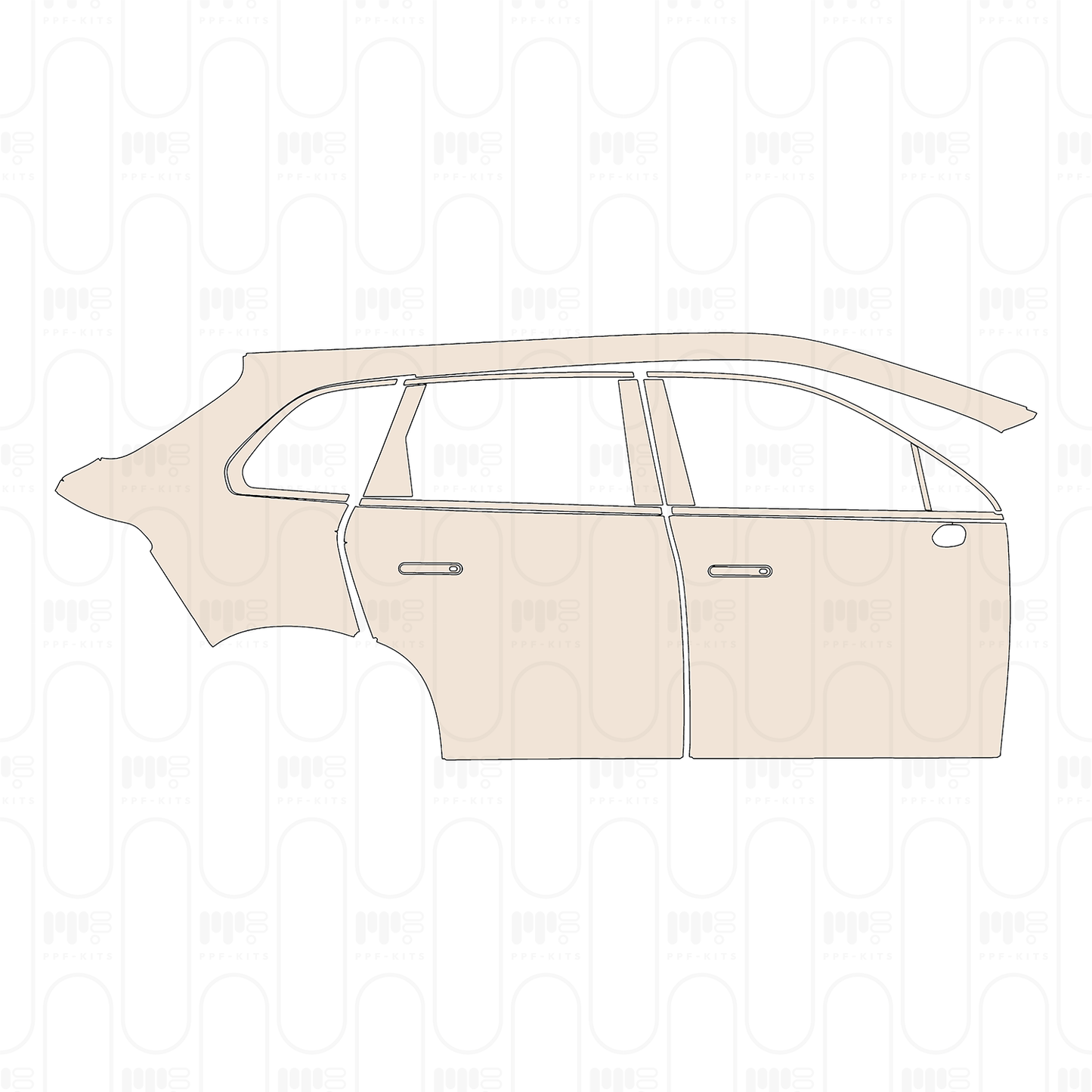PPF precortado Leapmotor C10 Pure-Drive 2026