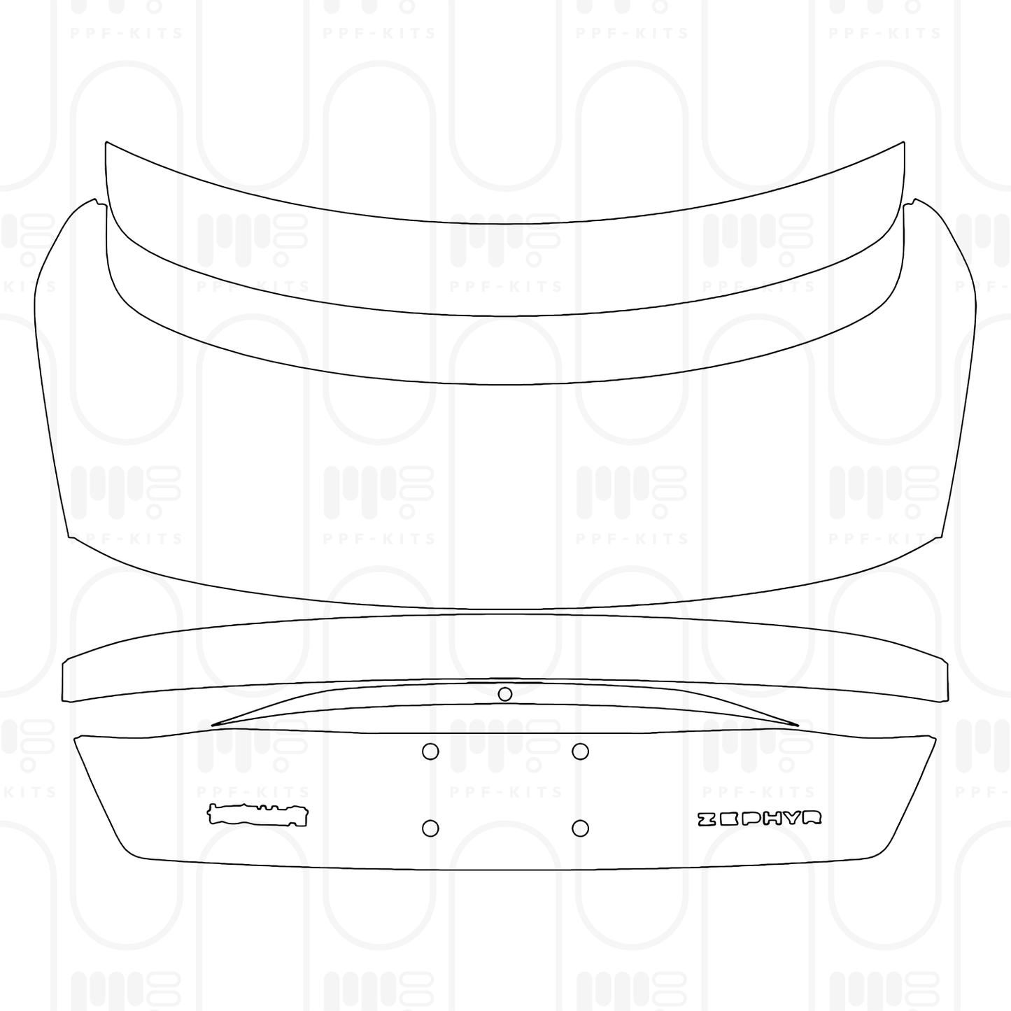 Pre-Cut PPF Lincoln Zephyr Luxury 2026