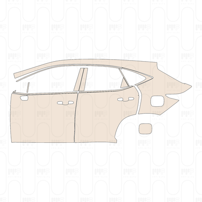 Pre-Cut PPF Lexus NX Base 2026