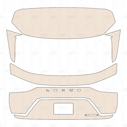 Pre-Cut PPF Lexus NX Base 2026