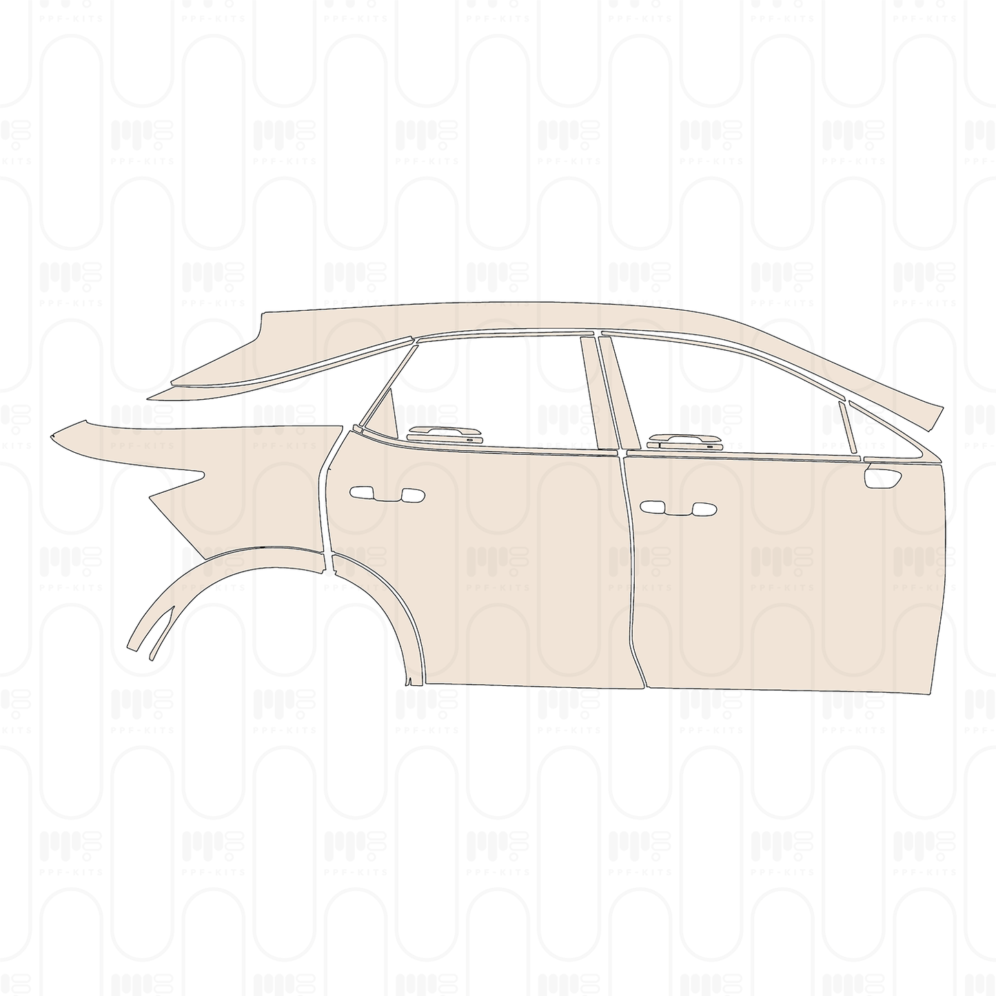 Pre-Cut PPF Lexus RX (SWB) Base 2026