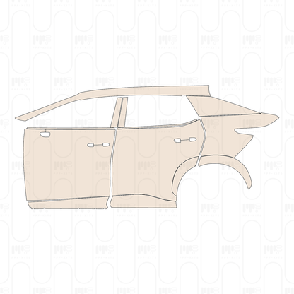 PPF precortado Lexus RZ 2026