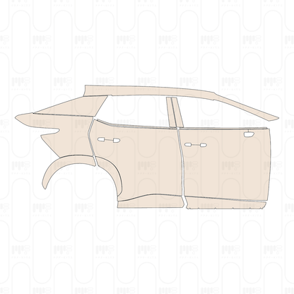 PPF precortado Lexus RZ 2026