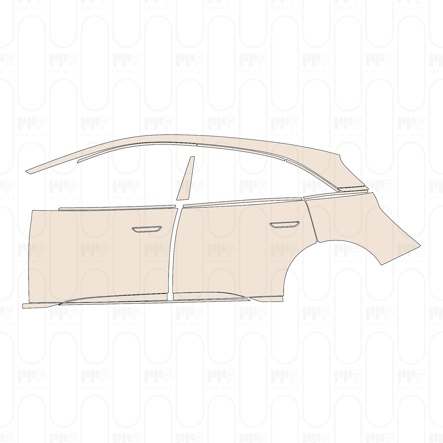 PPF precortado Lucid Air Dream Edition 2026