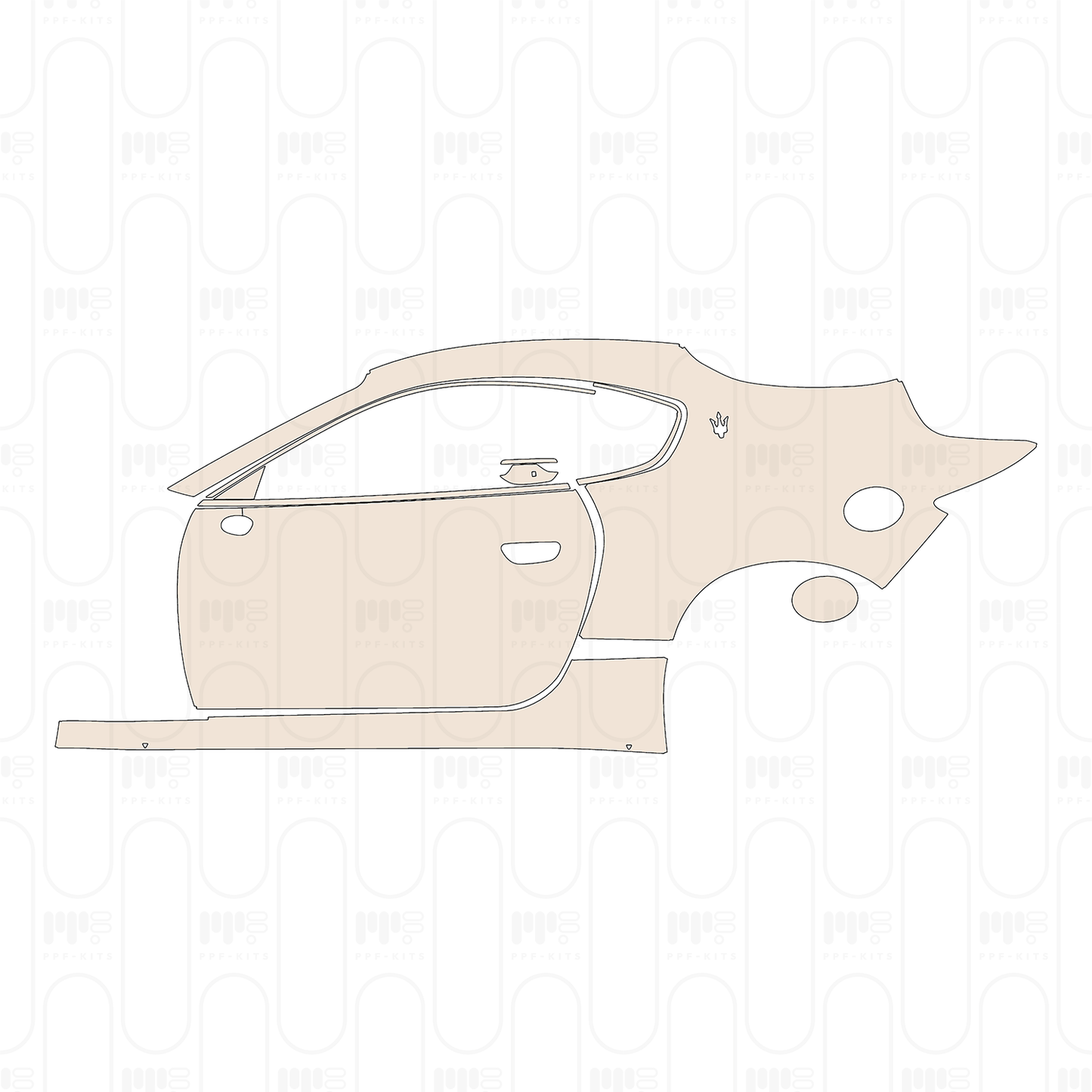 PPF precortado Maserati GranTurismo Modena 2026